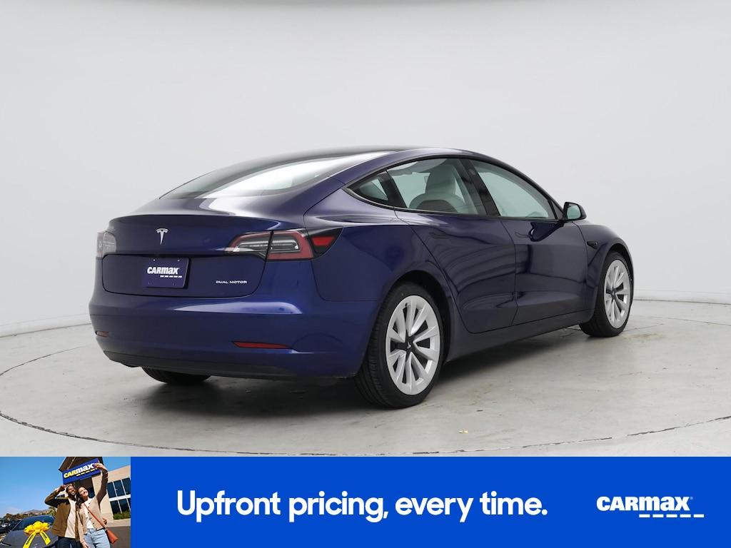 used 2022 Tesla Model 3 car, priced at $27,998