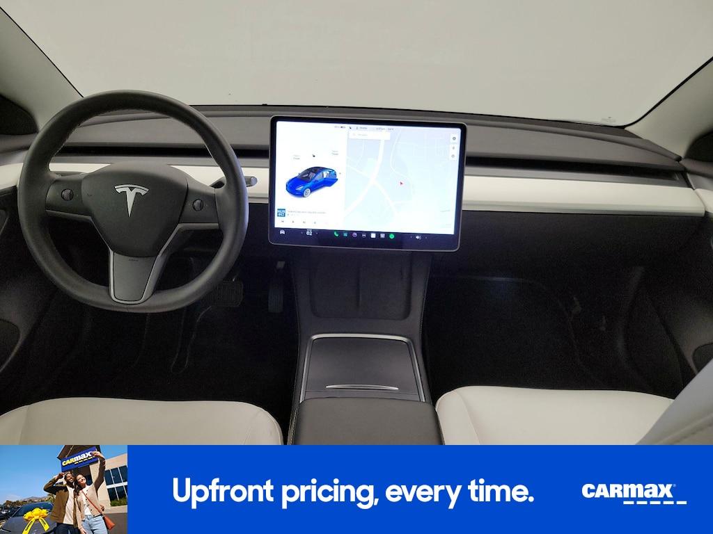 used 2022 Tesla Model 3 car, priced at $27,998