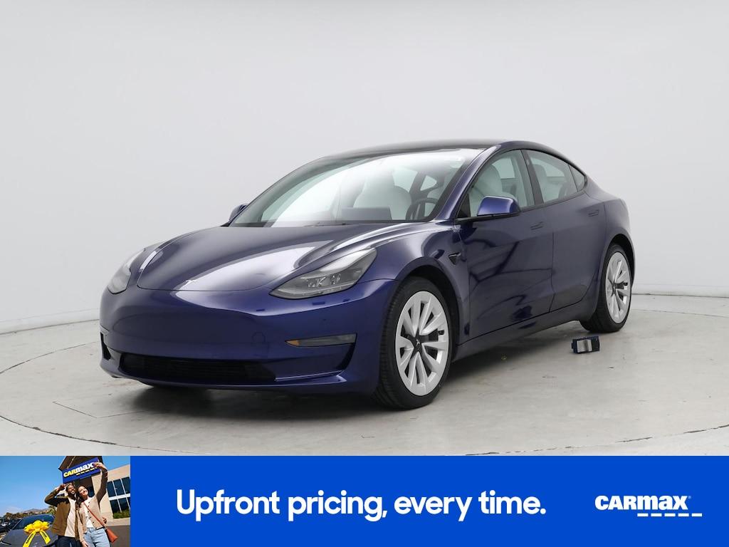 used 2022 Tesla Model 3 car, priced at $27,998
