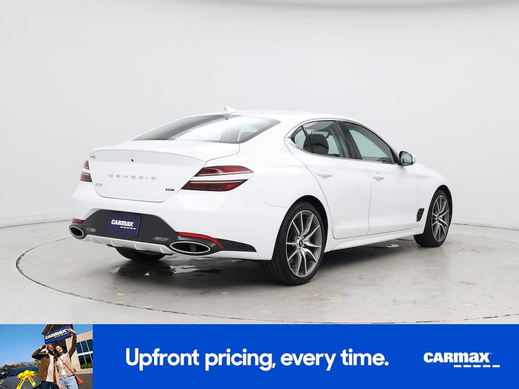 used 2023 Genesis G70 car, priced at $34,998