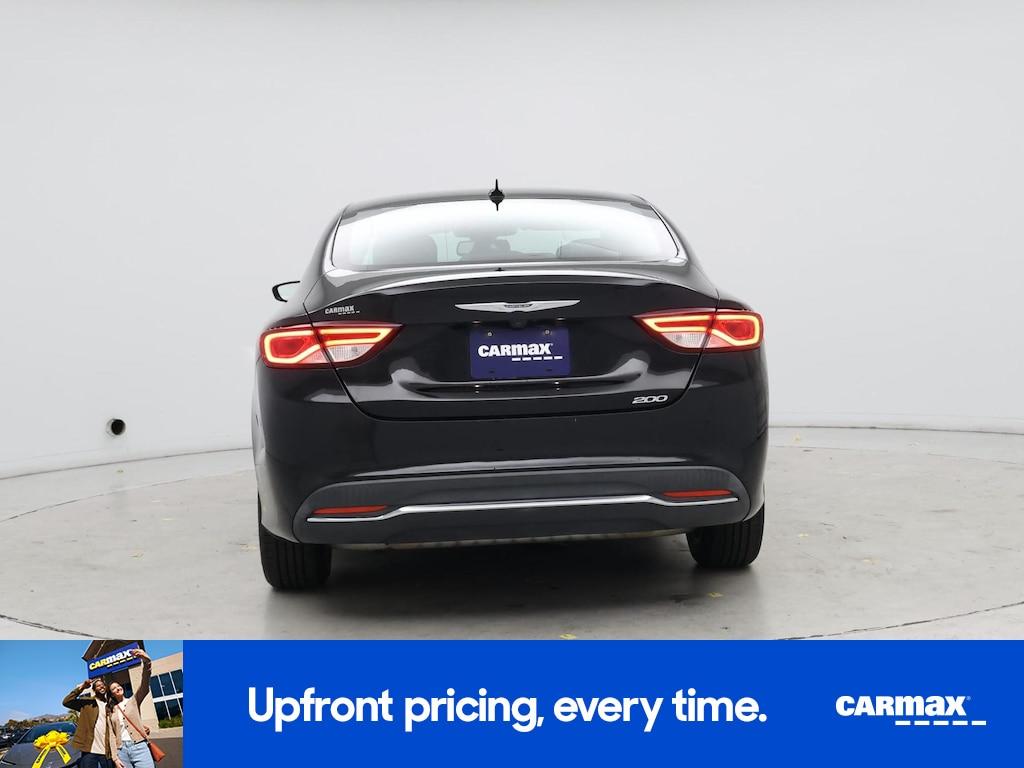 used 2016 Chrysler 200 car, priced at $13,998