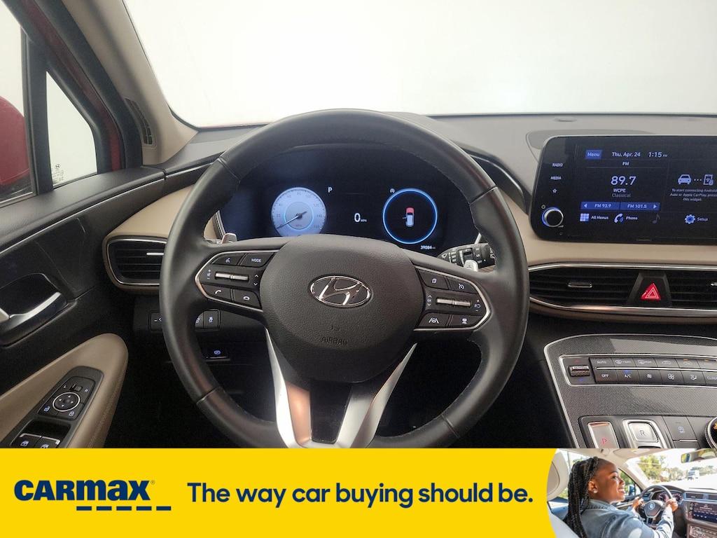 used 2021 Hyundai Santa Fe car, priced at $23,998