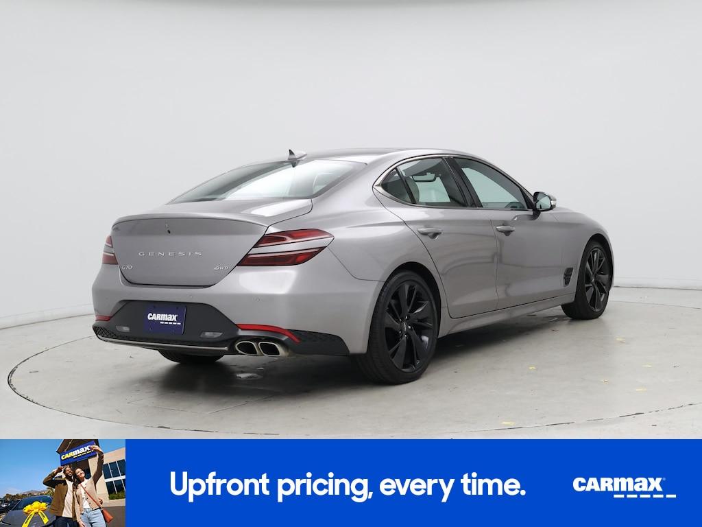 used 2023 Genesis G70 car, priced at $32,998