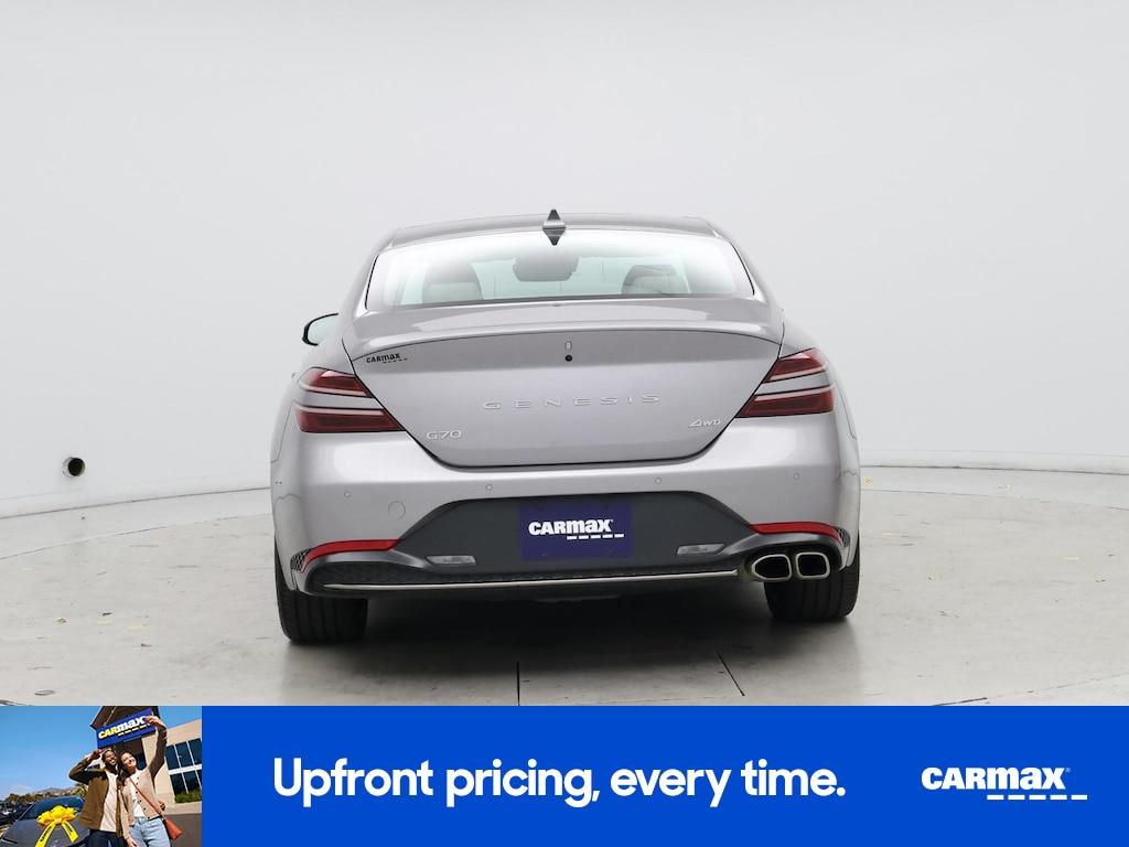 used 2023 Genesis G70 car, priced at $32,998