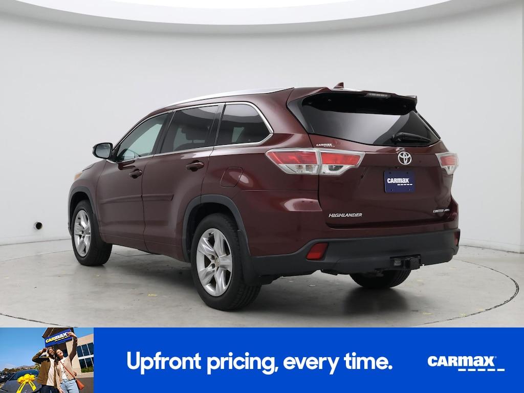 used 2014 Toyota Highlander car, priced at $22,998