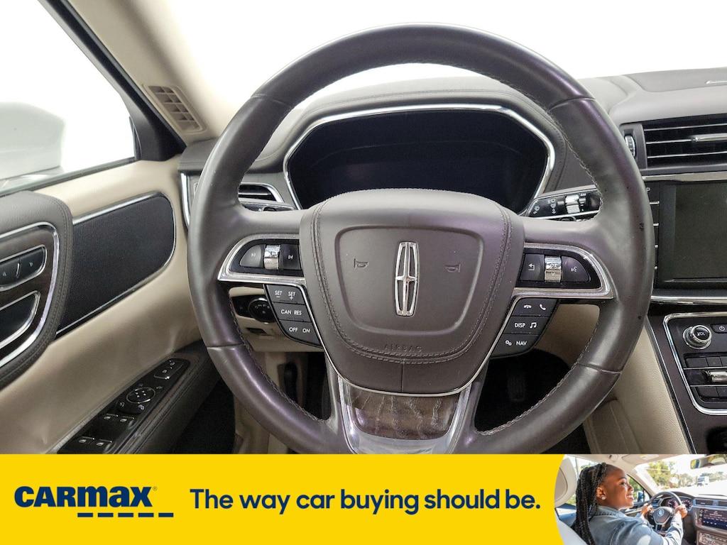 used 2017 Lincoln Continental car, priced at $18,998