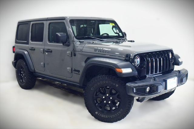 used 2022 Jeep Wrangler car, priced at $29,800