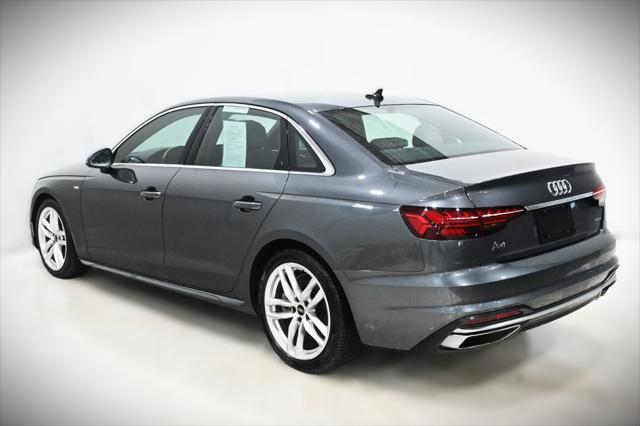 used 2022 Audi A4 car, priced at $25,000