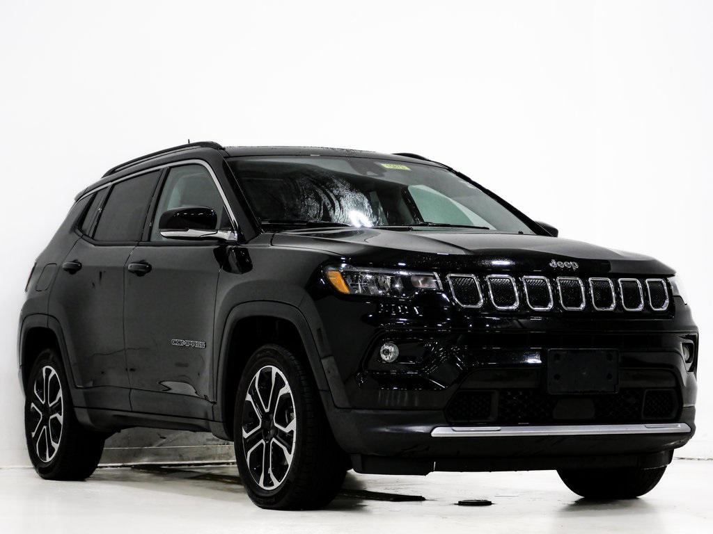 used 2022 Jeep Compass car, priced at $21,300
