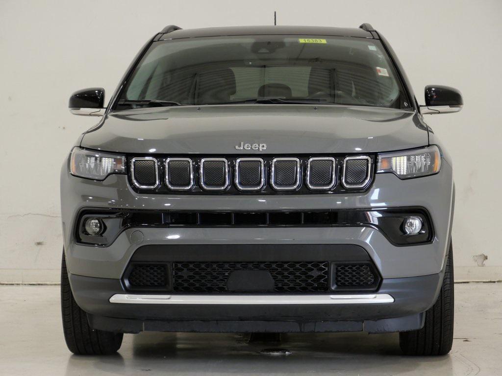 used 2022 Jeep Compass car, priced at $23,600