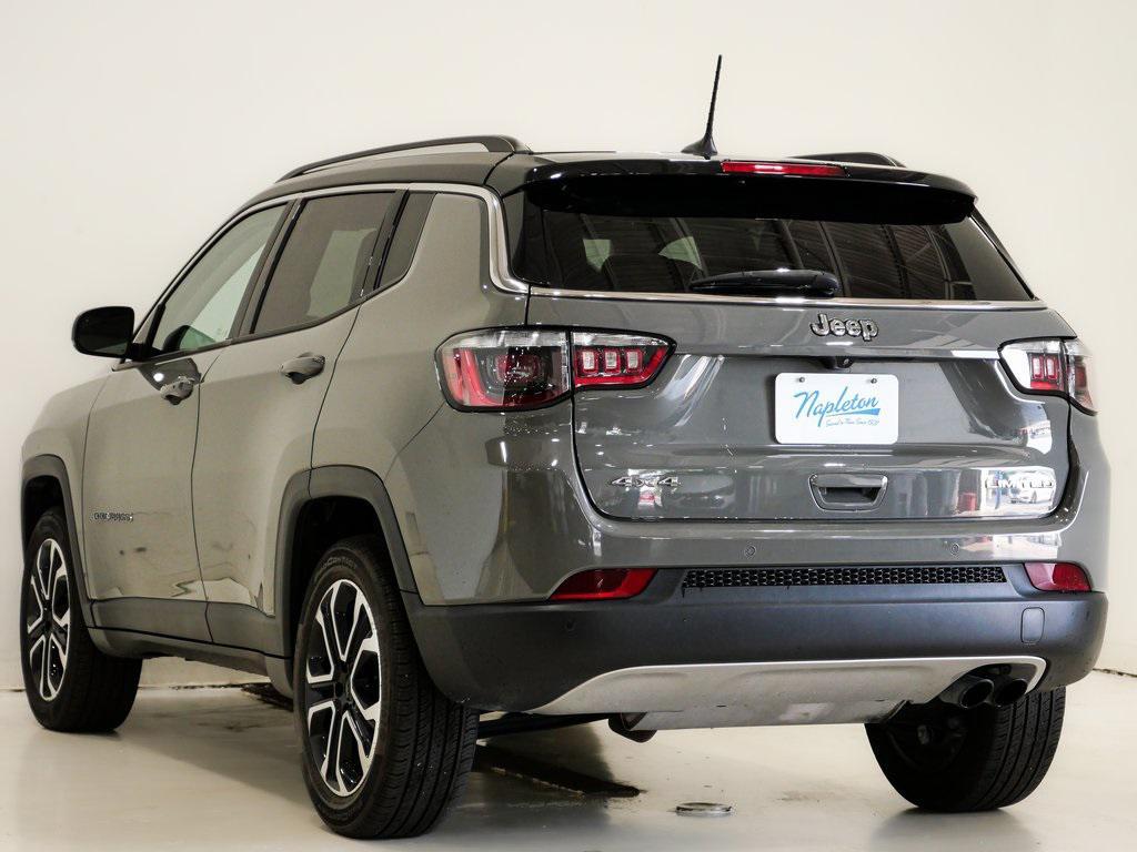 used 2022 Jeep Compass car, priced at $23,600