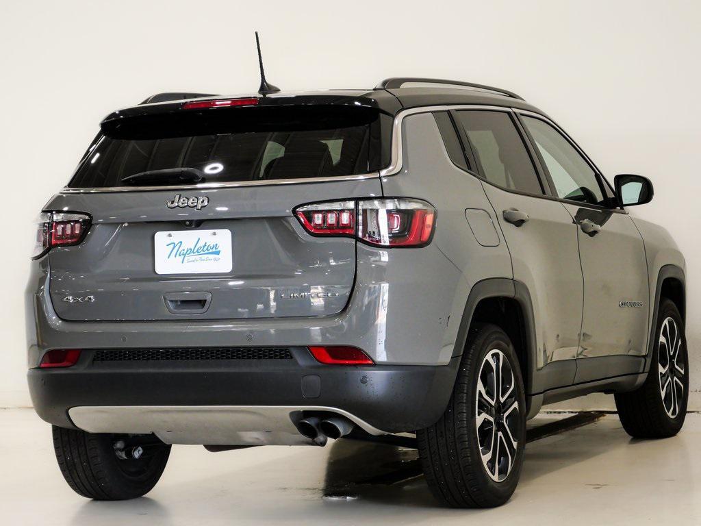 used 2022 Jeep Compass car, priced at $23,600