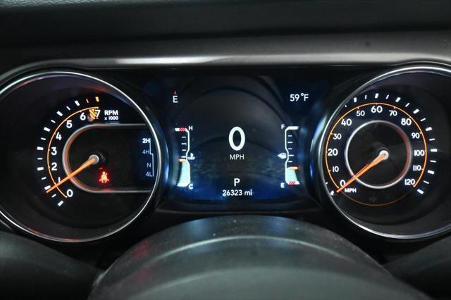 used 2022 Jeep Wrangler Unlimited car, priced at $32,400
