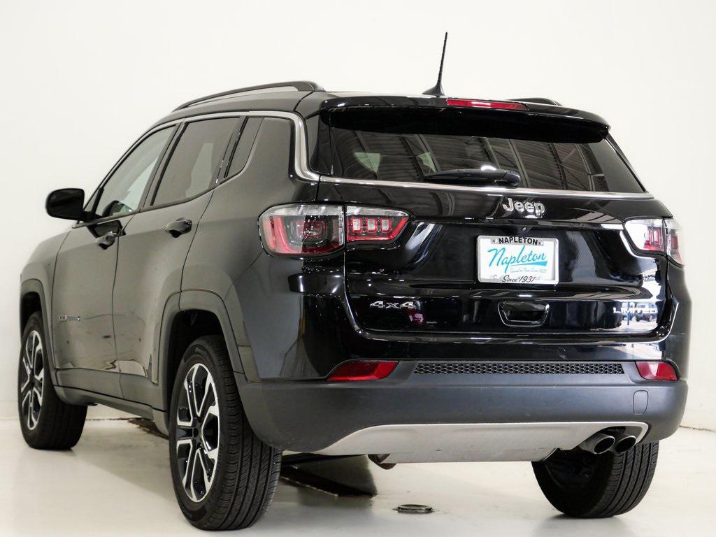 used 2022 Jeep Compass car, priced at $24,500
