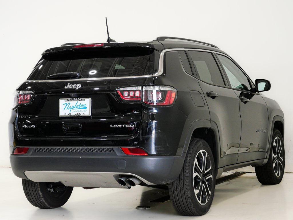 used 2022 Jeep Compass car, priced at $24,500