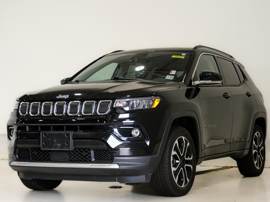used 2022 Jeep Compass car, priced at $24,500