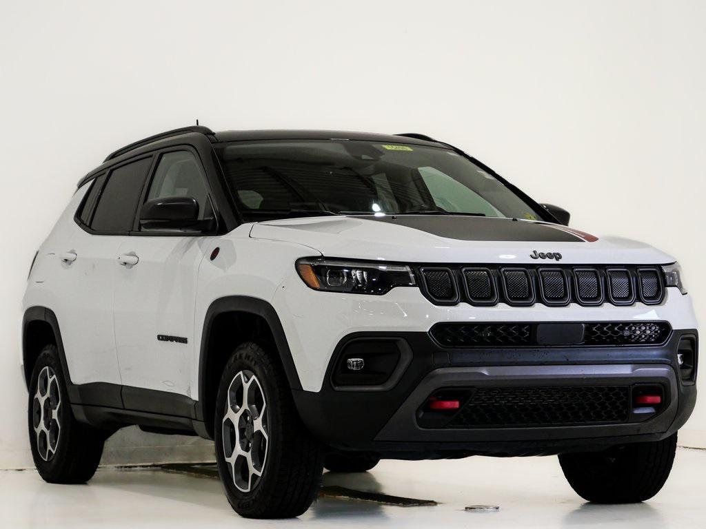 used 2022 Jeep Compass car, priced at $24,300