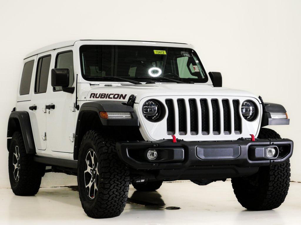 used 2021 Jeep Wrangler Unlimited car, priced at $37,000