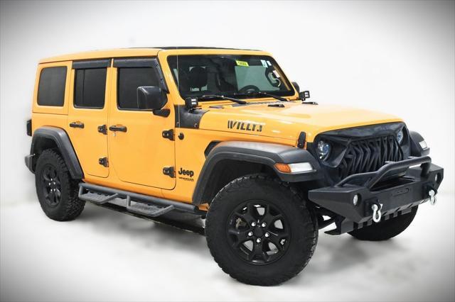 used 2021 Jeep Wrangler car, priced at $29,800