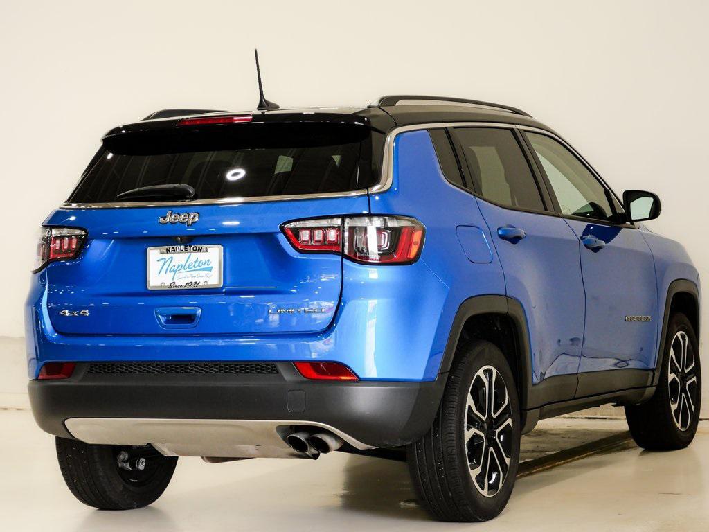 used 2022 Jeep Compass car, priced at $22,000