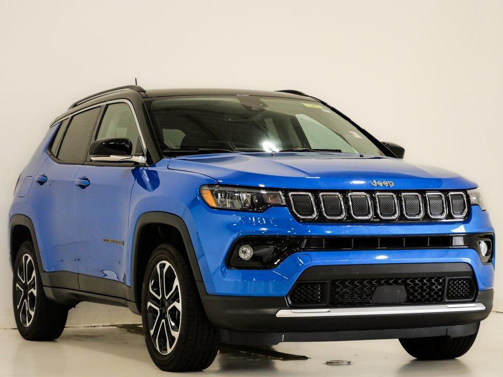 used 2022 Jeep Compass car, priced at $22,000