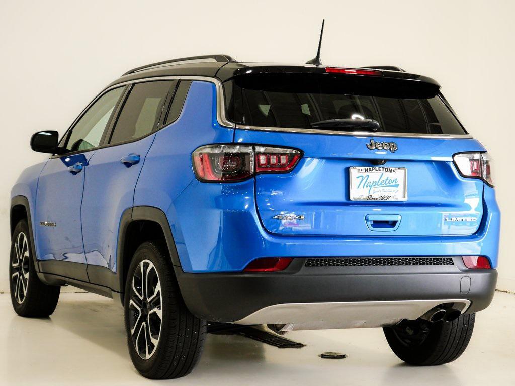 used 2022 Jeep Compass car, priced at $22,000