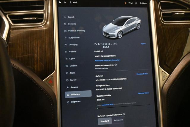 used 2013 Tesla Model S car, priced at $12,800