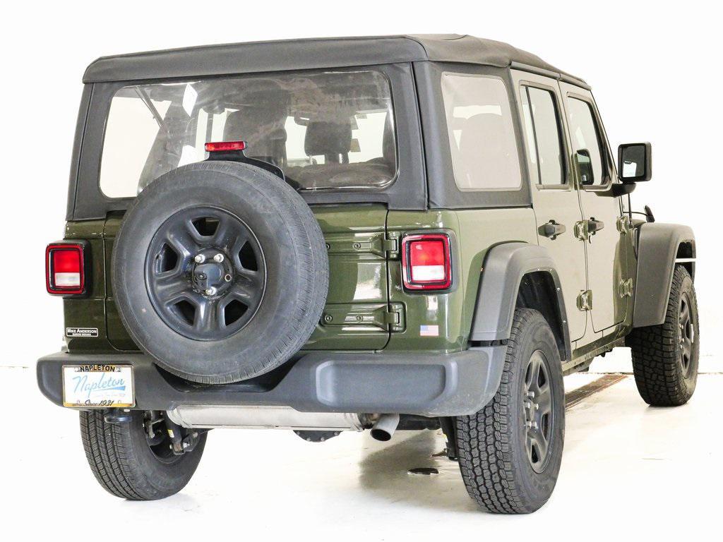 used 2021 Jeep Wrangler Unlimited car, priced at $25,600