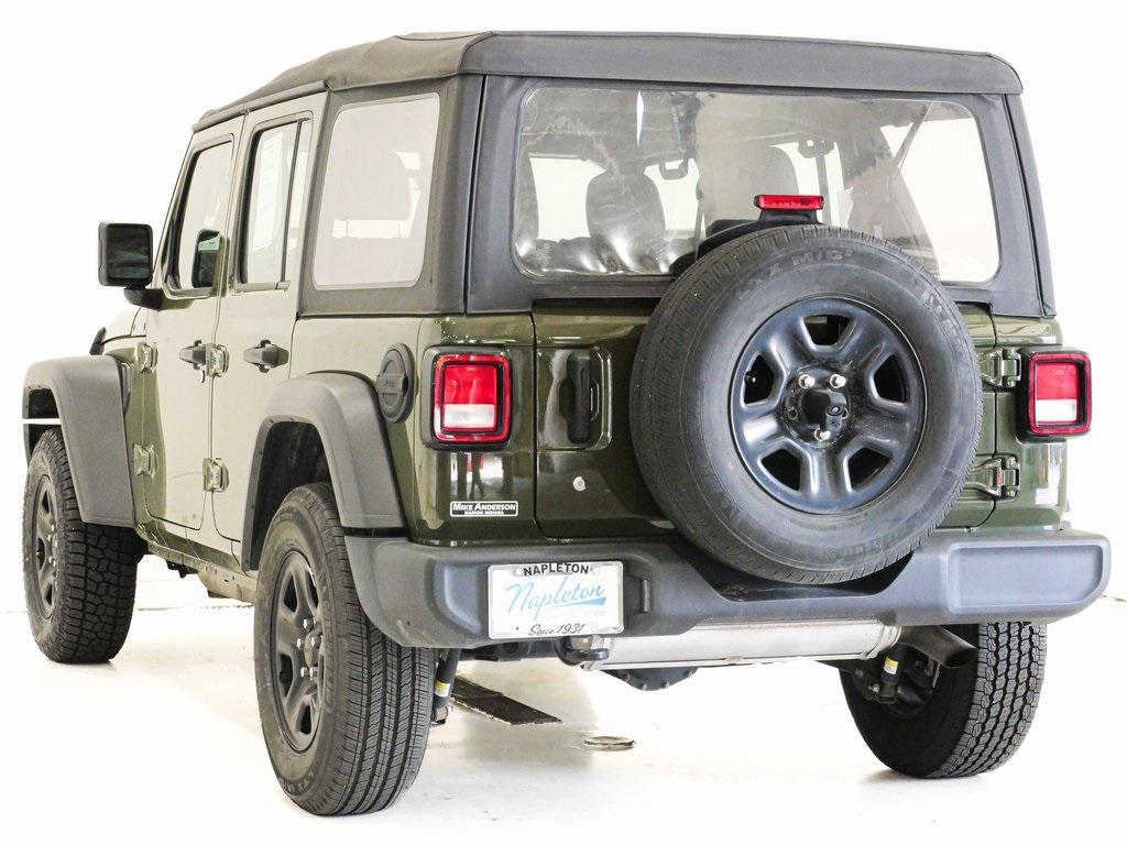 used 2021 Jeep Wrangler Unlimited car, priced at $25,600