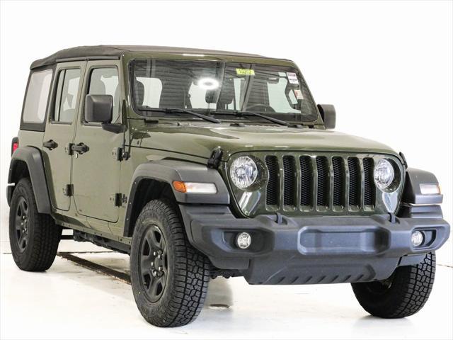 used 2021 Jeep Wrangler Unlimited car, priced at $26,800