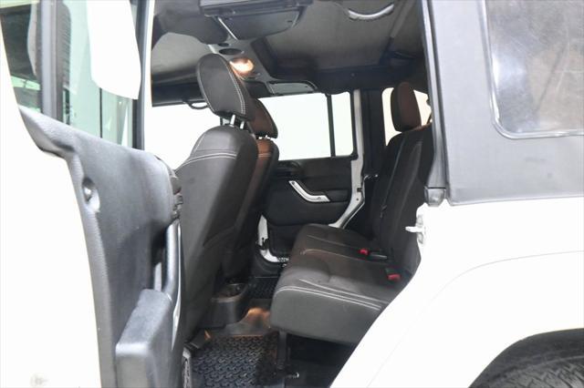 used 2015 Jeep Wrangler Unlimited car, priced at $15,500