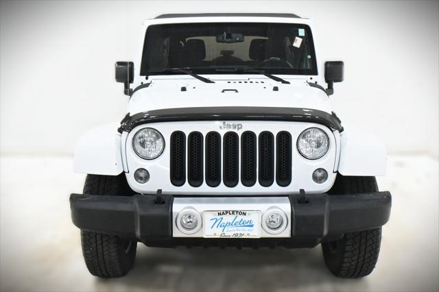 used 2015 Jeep Wrangler Unlimited car, priced at $15,500