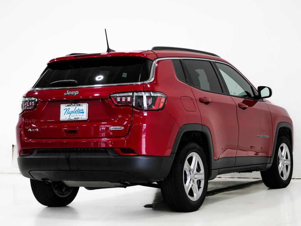 used 2023 Jeep Compass car, priced at $21,500