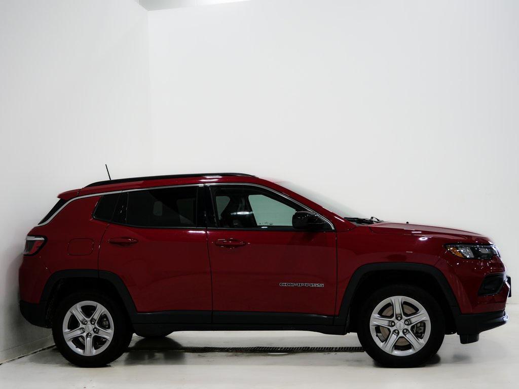 used 2023 Jeep Compass car, priced at $21,500