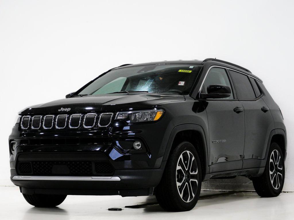 used 2022 Jeep Compass car, priced at $21,700