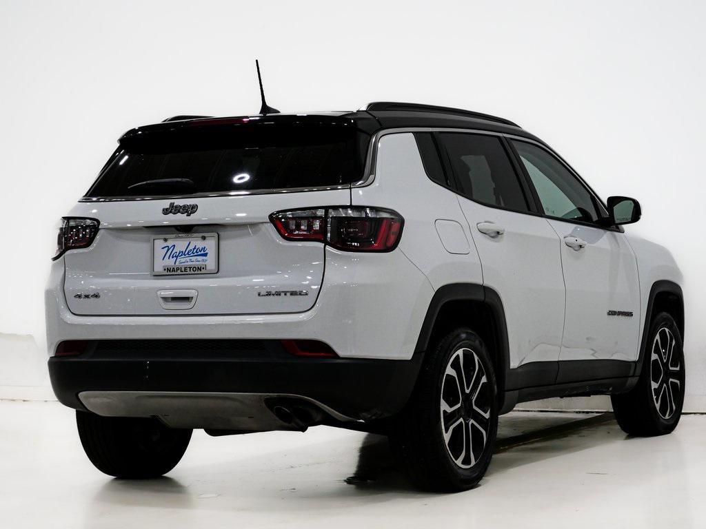 used 2022 Jeep Compass car, priced at $22,700