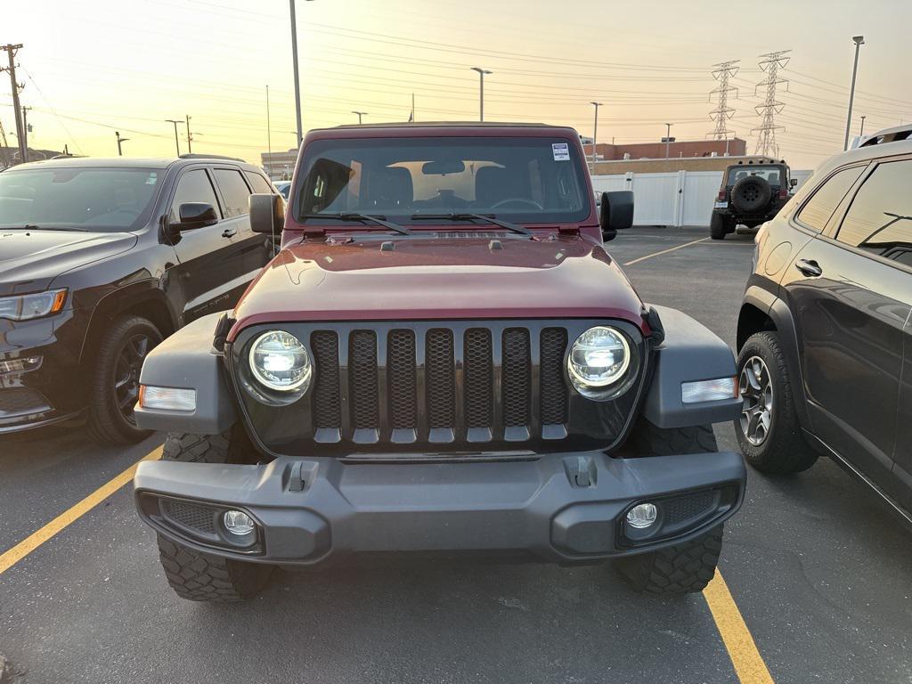 used 2021 Jeep Wrangler car, priced at $29,000