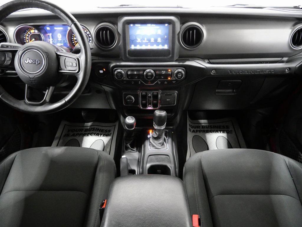 used 2021 Jeep Wrangler car, priced at $28,000