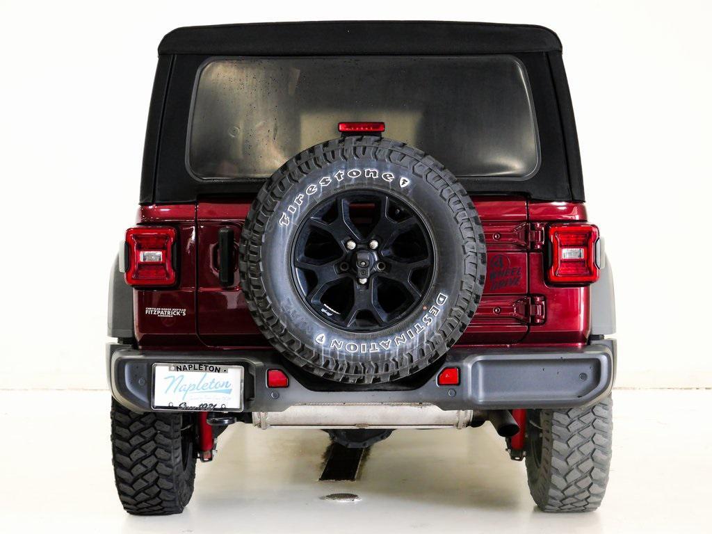 used 2021 Jeep Wrangler car, priced at $28,000