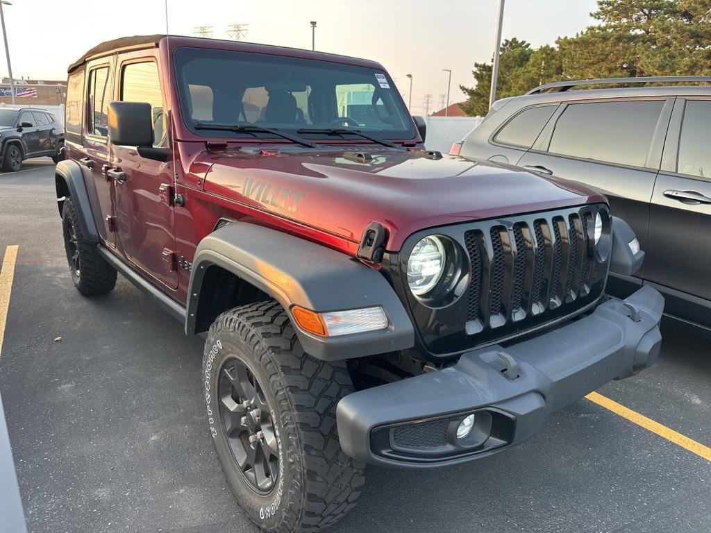 used 2021 Jeep Wrangler car, priced at $29,000