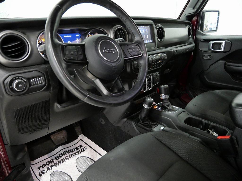 used 2021 Jeep Wrangler car, priced at $28,000