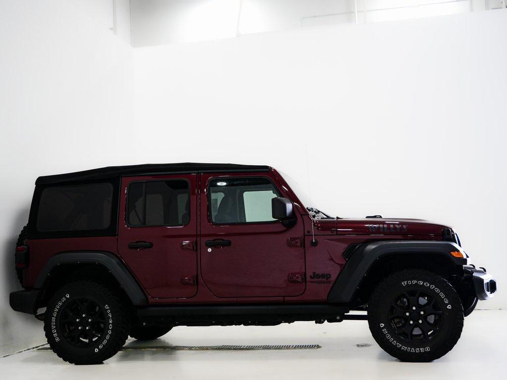 used 2021 Jeep Wrangler car, priced at $28,000