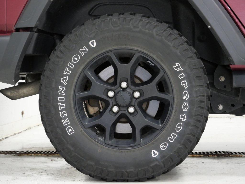 used 2021 Jeep Wrangler car, priced at $28,000