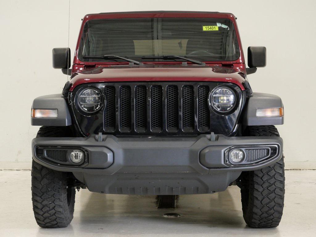 used 2021 Jeep Wrangler car, priced at $28,000