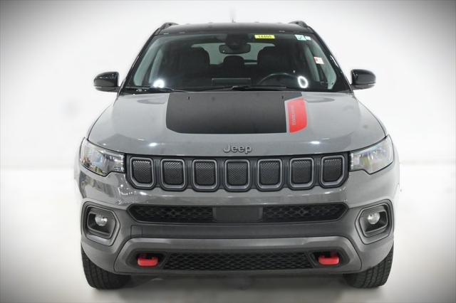 used 2022 Jeep Compass car, priced at $23,500