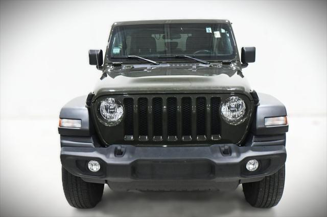 used 2022 Jeep Wrangler Unlimited car, priced at $27,600