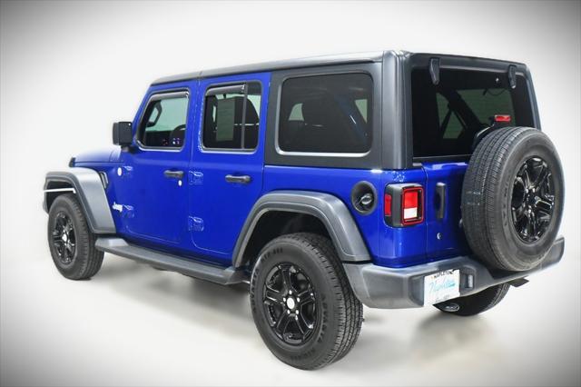 used 2019 Jeep Wrangler Unlimited car, priced at $22,500