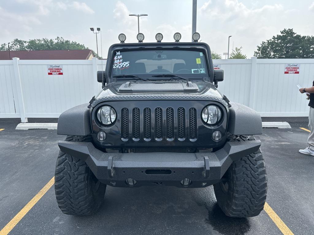 used 2014 Jeep Wrangler car, priced at $22,000