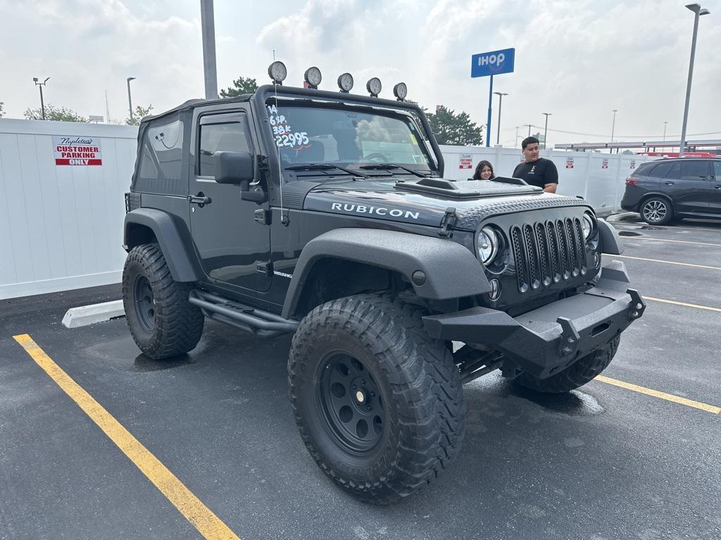 used 2014 Jeep Wrangler car, priced at $22,000