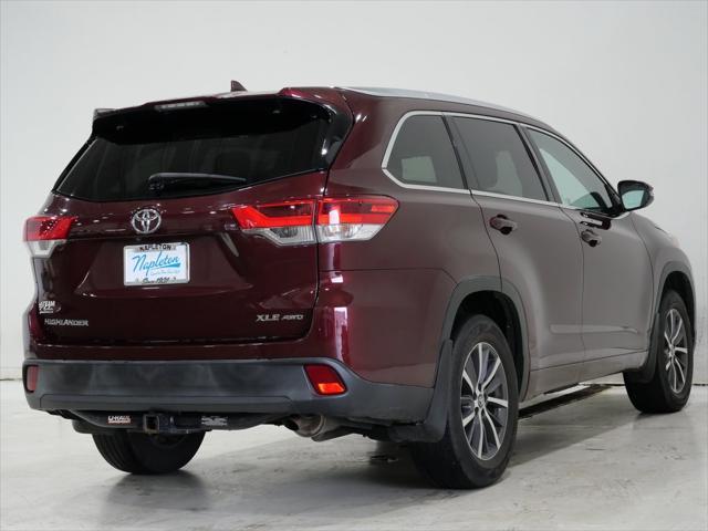 used 2017 Toyota Highlander car, priced at $18,500